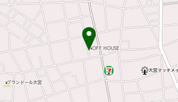 オフハウスさいたま三橋店の地図画像