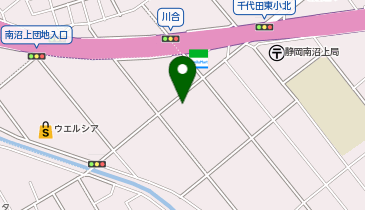 オフハウス静岡東店の地図画像