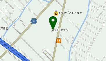 オフハウス川越今福店の地図画像