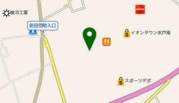 オフハウスイオンタウン水戸南店の地図画像