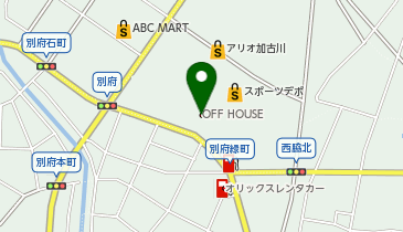 オフハウス加古川別府店の地図画像