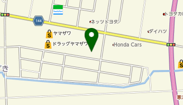 オフハウス寒河江店の地図画像