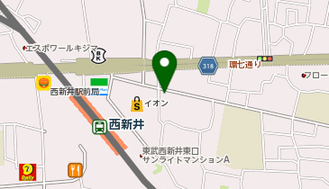 モードオフ西新井店の地図画像