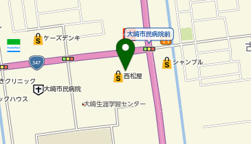 ガレージオフ古川バイパス店の地図画像