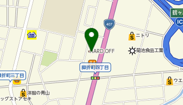 ホビーオフ鶴ケ島インター店の地図画像
