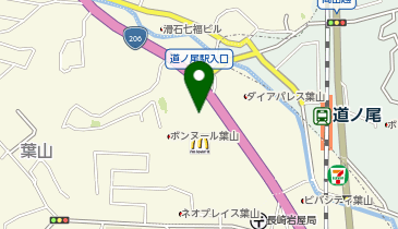 ホビーオフ長崎葉山店の地図画像