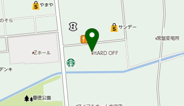 ホビーオフ奥州水沢店の地図画像