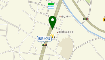 ホビーオフ岐阜則武店の地図画像