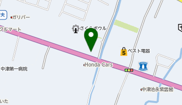 ホビーオフ大分中津店の地図画像