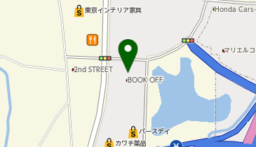 ホビーオフ宇都宮インターパーク店の地図画像