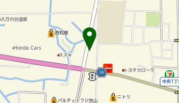 ホビーオフ松山中央店の地図画像