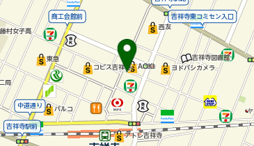 アイサポ吉祥寺サンロード店の地図画像