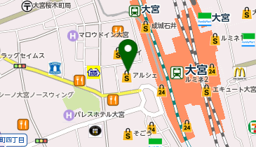 iPhone修理アイサポ 大宮アルシェ店の地図画像