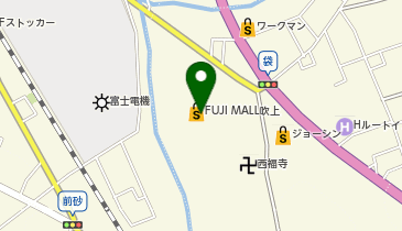 アイサポフジモール吹上店の地図画像