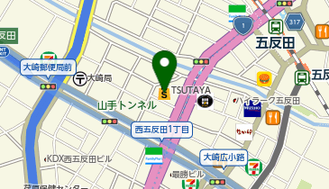 アイサポ西五反田店の地図画像