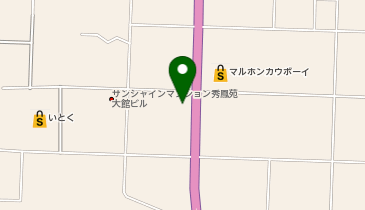 アイサポ大館有浦店の地図画像