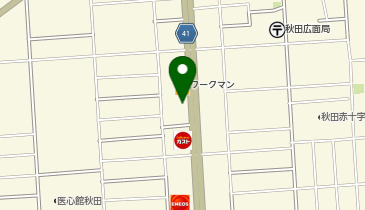 アイサポ秋田広面店の地図画像