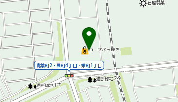 アイサポコープさっぽろエルフィン北広島店の地図画像