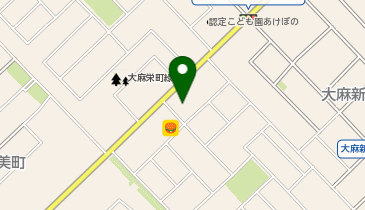 アイサポ江別店の地図画像