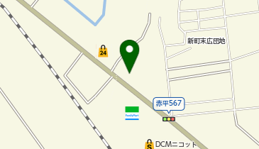 アイサポ赤平店の地図画像