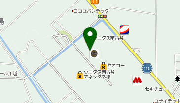 アイサポ ウニクス南古谷店の地図画像