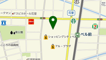 アイサポ福井ショッピングシティベル店の地図画像