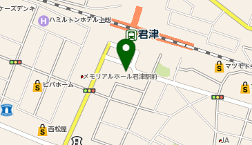 iPhone修理アイサポ 君津駅前店の地図画像
