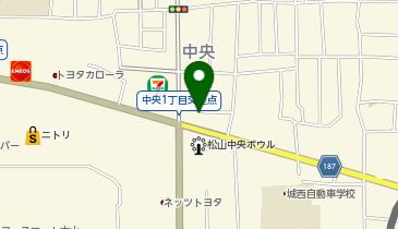 iPhone修理アイサポ 松山中央店の地図画像