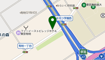 アイサポ有明店の地図画像