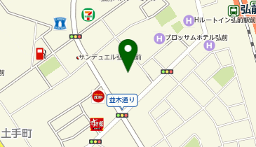 アイサポヒロロ弘前駅前店の地図画像