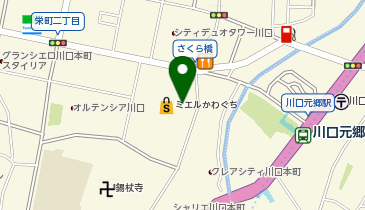 アイサポ川口元郷店の地図画像