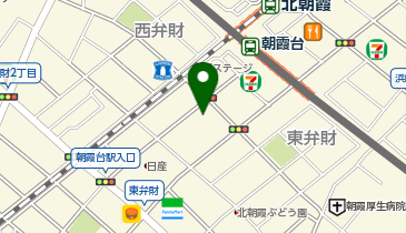 iPhone修理アイサポ 朝霞台店の地図画像