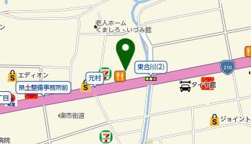 アイサポ久留米東合川バイパス店の地図画像