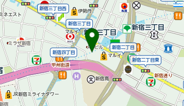 アイサポ新宿三丁目店の地図画像