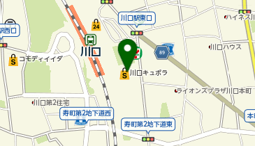 アイサポ川口店の地図画像