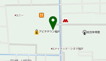 iPhone修理アイサポ アピタ稲沢店の地図画像