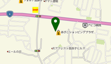 iPhone修理アイサポ あびこショッピングプラザ店の地図画像