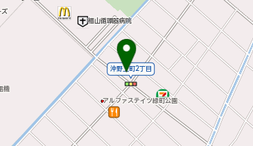 アイサポ福山沖野上店の地図画像