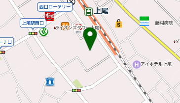 アイサポTHE CLOCK HOUSE 上尾店の地図画像