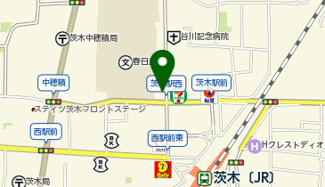 iPhone修理アイサポ 茨木春日丘店の地図画像