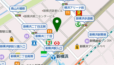iPhone修理アイサポ 新横浜店の地図画像