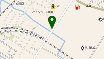 iPhone修理アイサポ 栗東店の地図画像