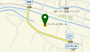 アイサポビバモール赤間店の地図画像