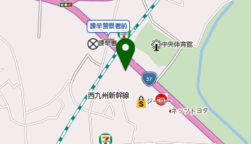 iPhone修理アイサポ 諫早店の地図画像