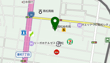 おたからや 高松兵庫町店の地図画像
