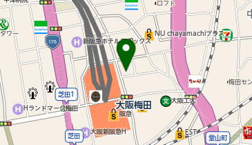 おたからや 梅田茶屋町本店の地図画像