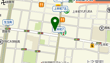 おたからや 上本町店の地図画像