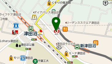 おたからや 津田沼本店の地図画像