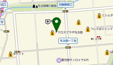 おたからや アクロスプラザ与次郎店の地図画像