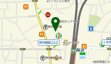 おたからや 所沢本店の地図画像